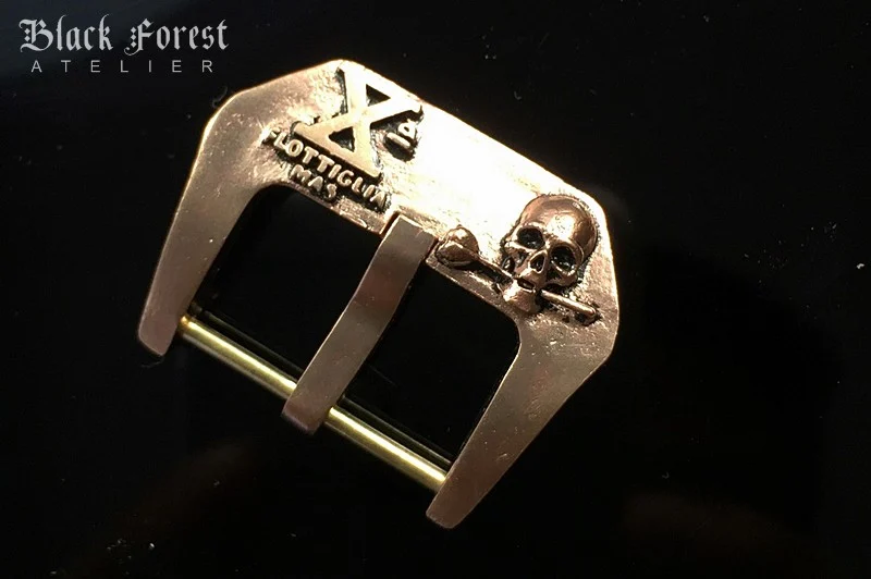 Pink Bronze XMAS FLOTTIGLIA Buckle for Seiko, Panerai, Maranez, Sevenfriday – image 3